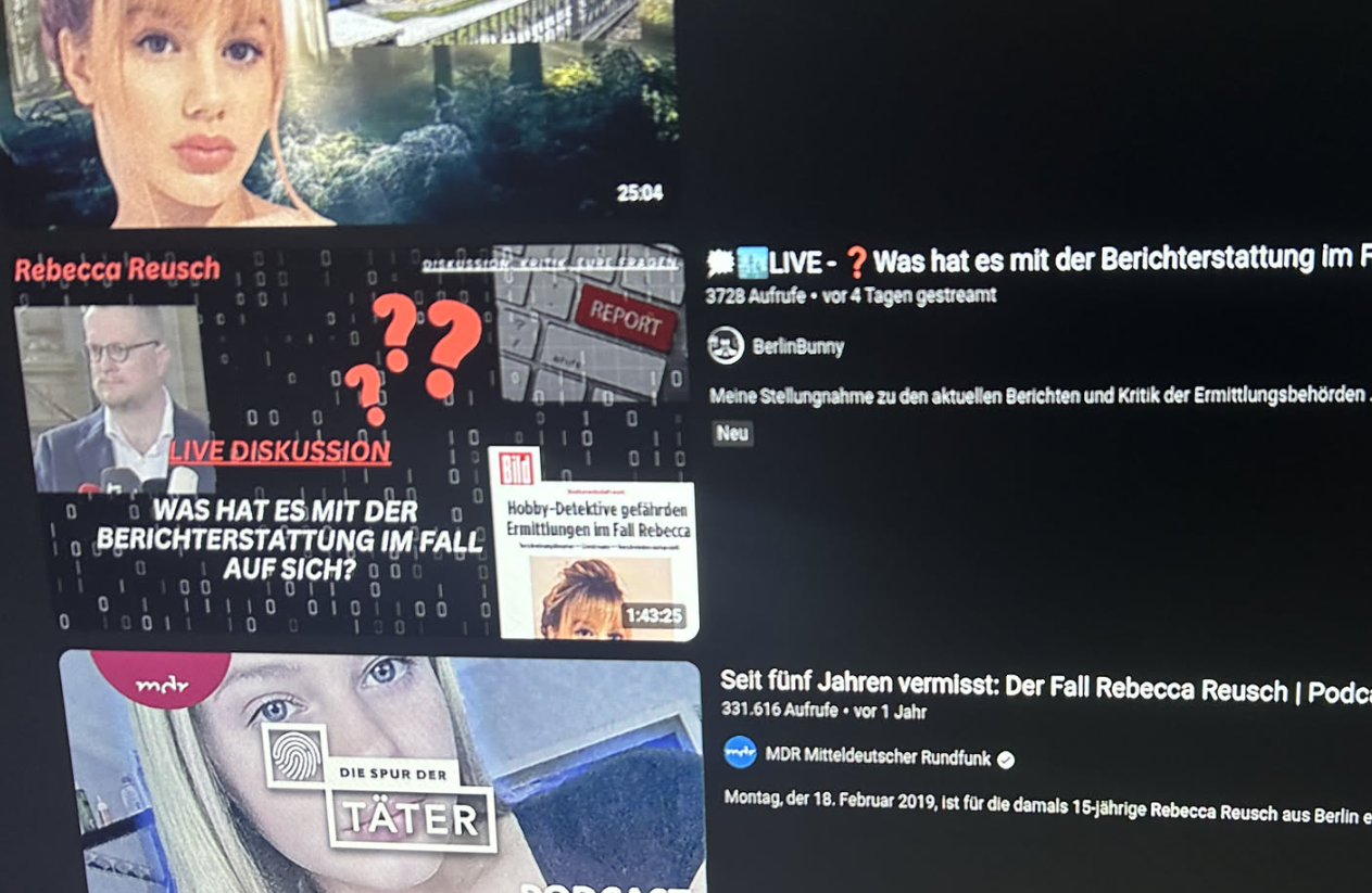 Streamer durchkämmen Wald: Polizei kritisiert private Suche nach Rebecca Reusch